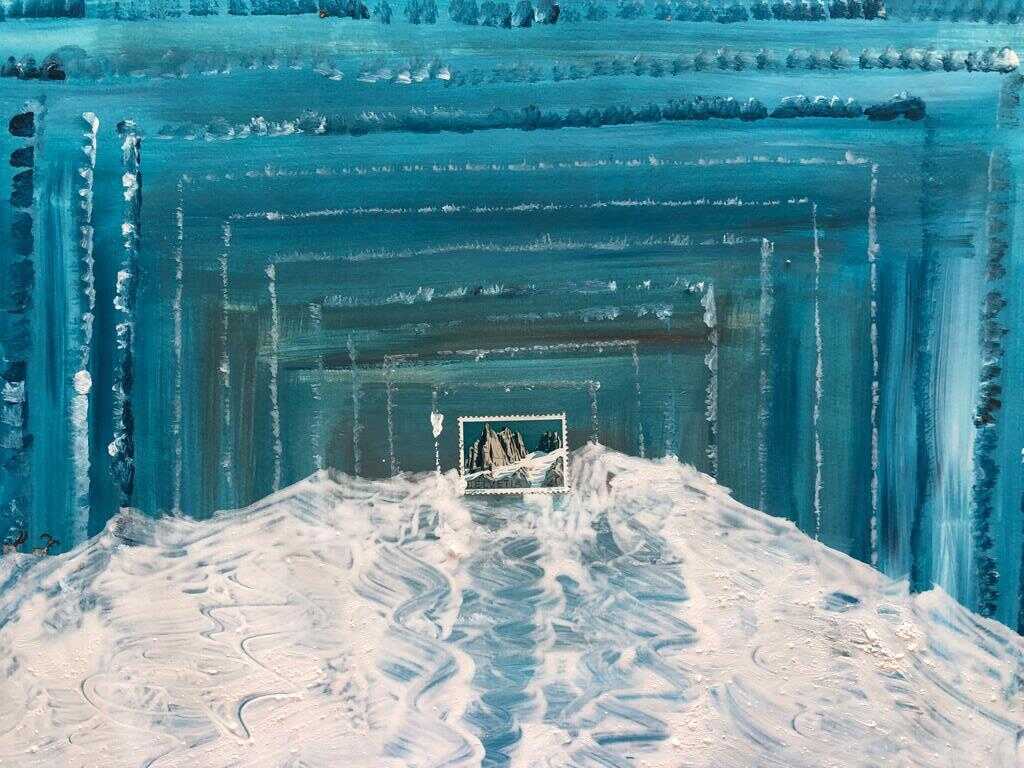 Skitour mit Neuschneeabfahrt